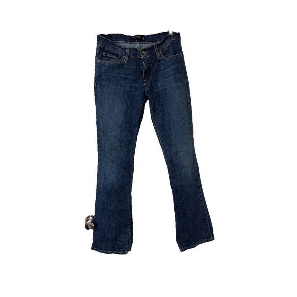 Levi's 524 Too Superlow Womens‎ Bootcut Jeans Blue Size 9M Denim Y2K