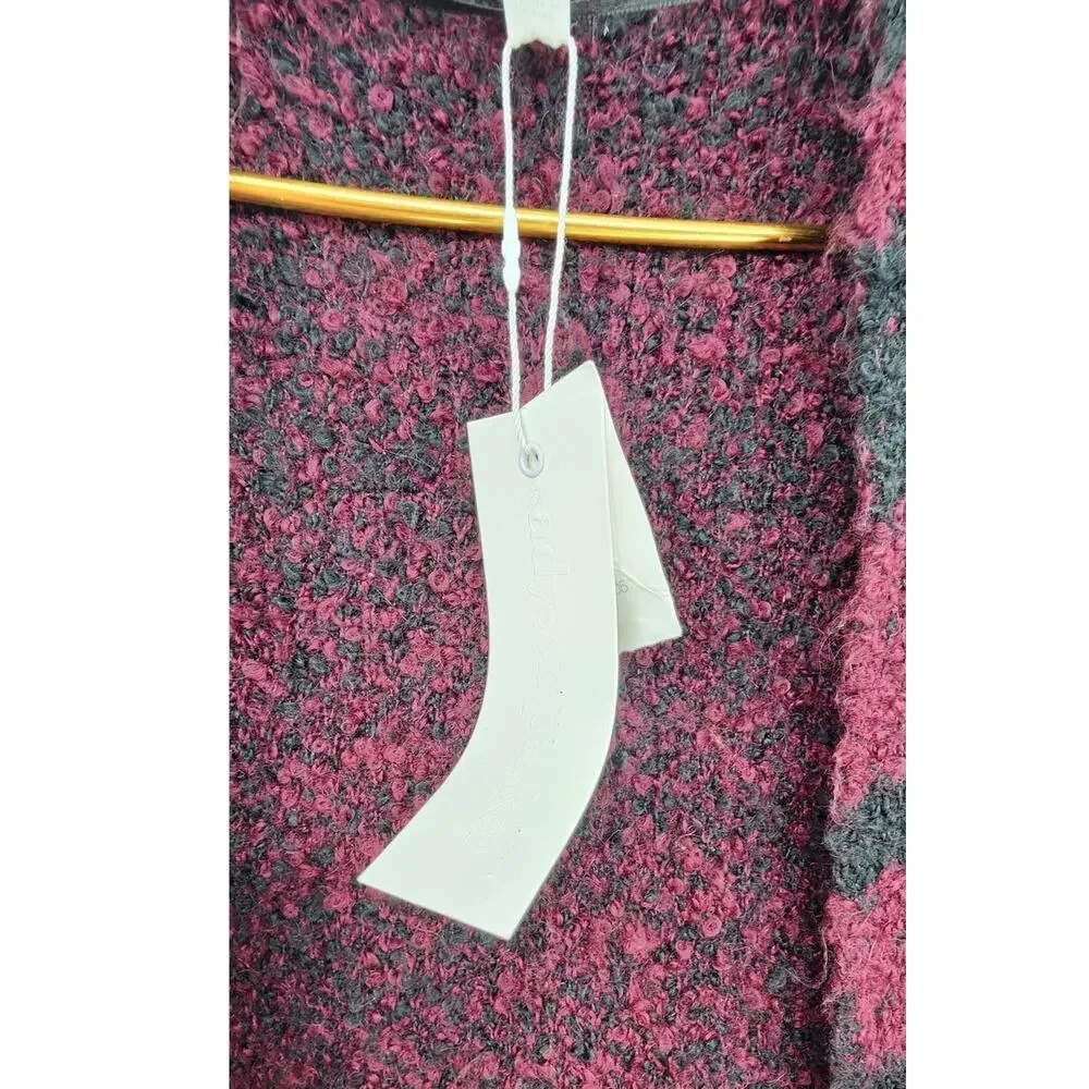 New NWT Adyson Parker‎ Women's Giraffe Print Open Cardigan Size Small