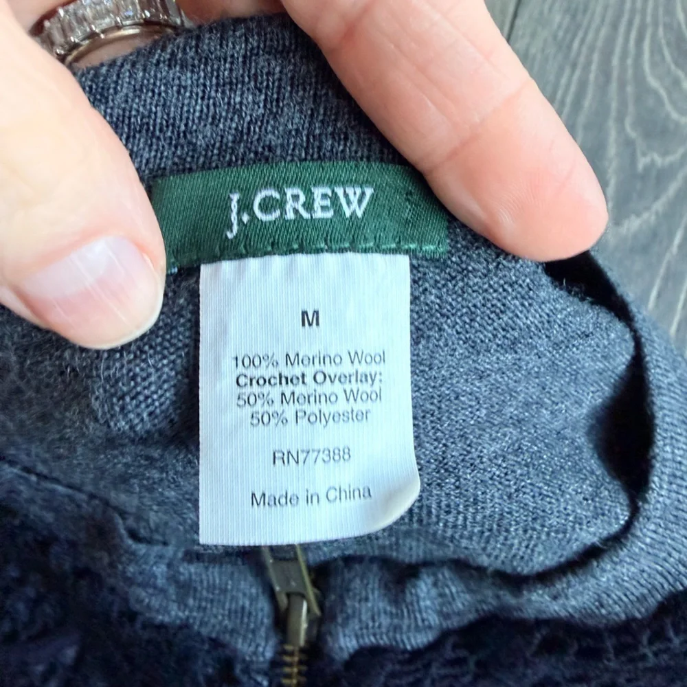 J. Crew crew merino