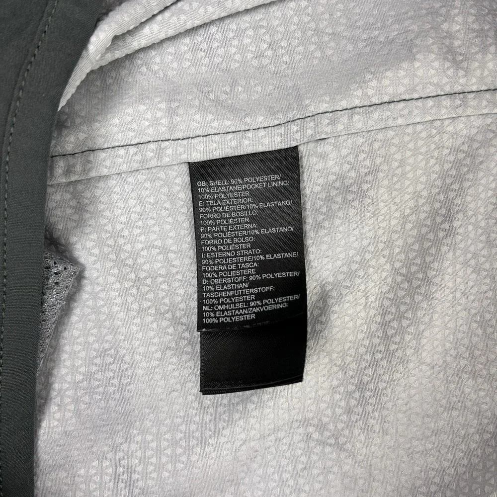 The North Face‎ Gray Blue Bear Animal Theme Board Shorts Swim Trunks Men 32