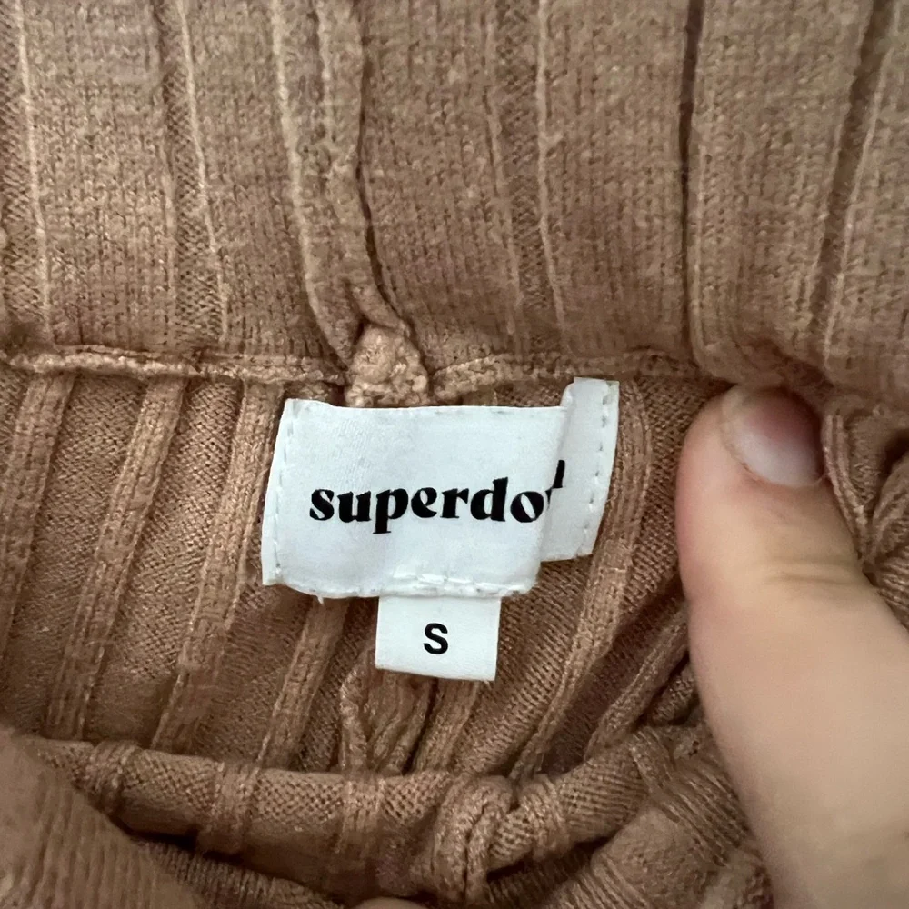 superdown knit ribbed