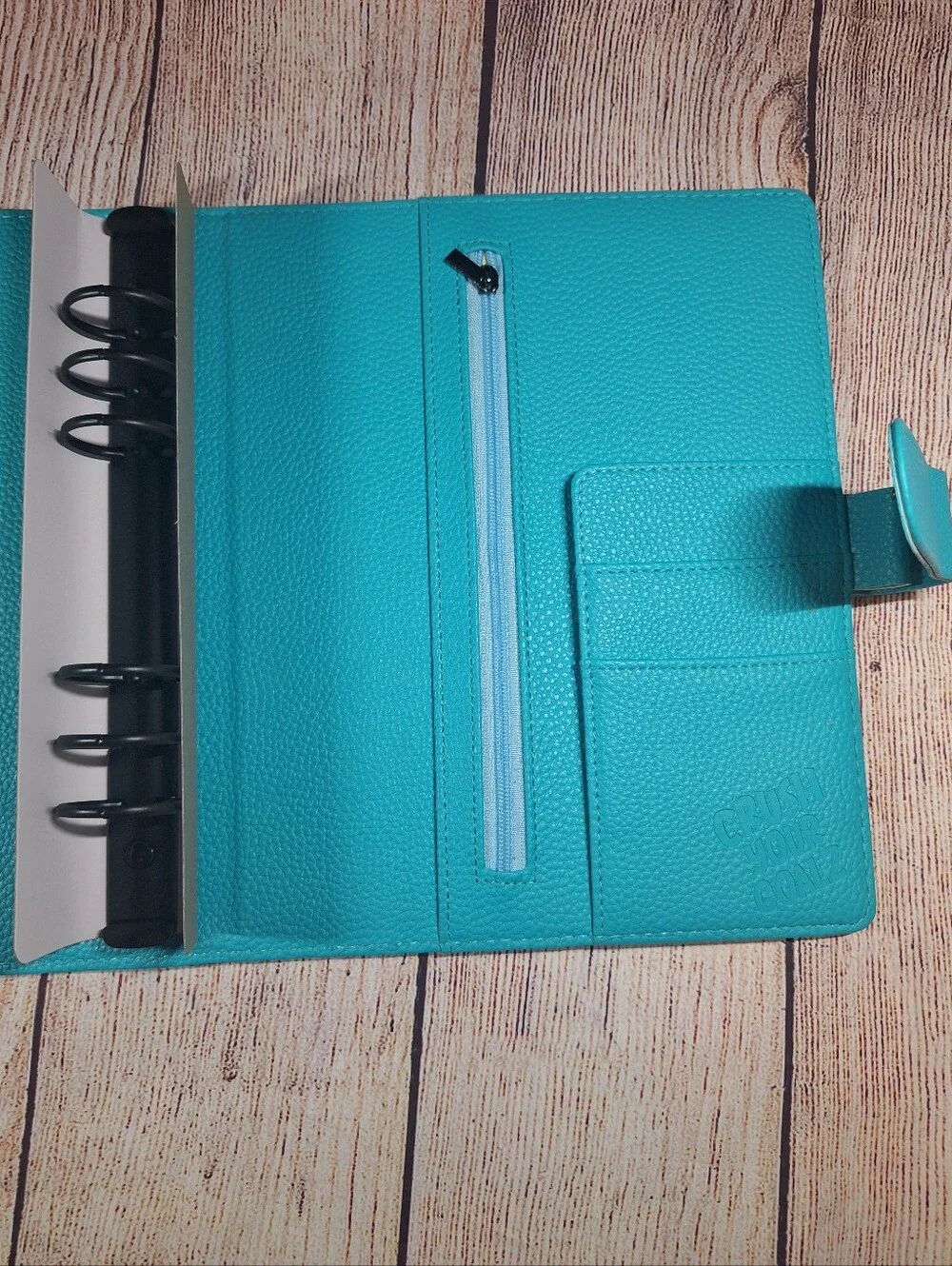 Handmade turquoise black
