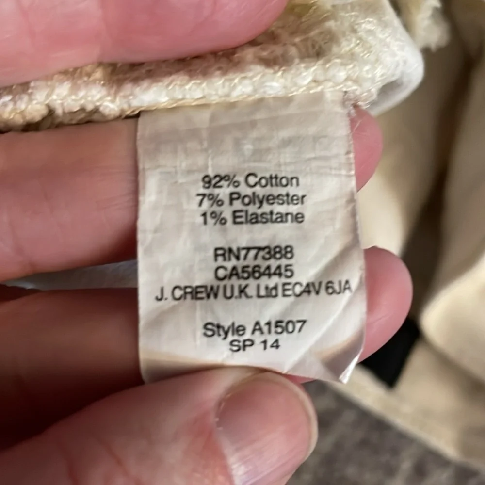 J. Crew crew white