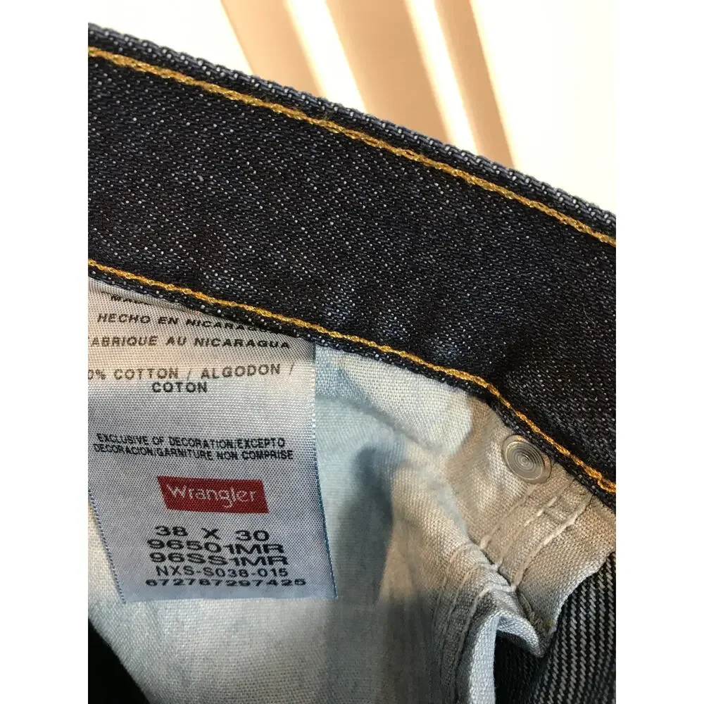 Wrangler Denim Jeans Men's 38 x 30