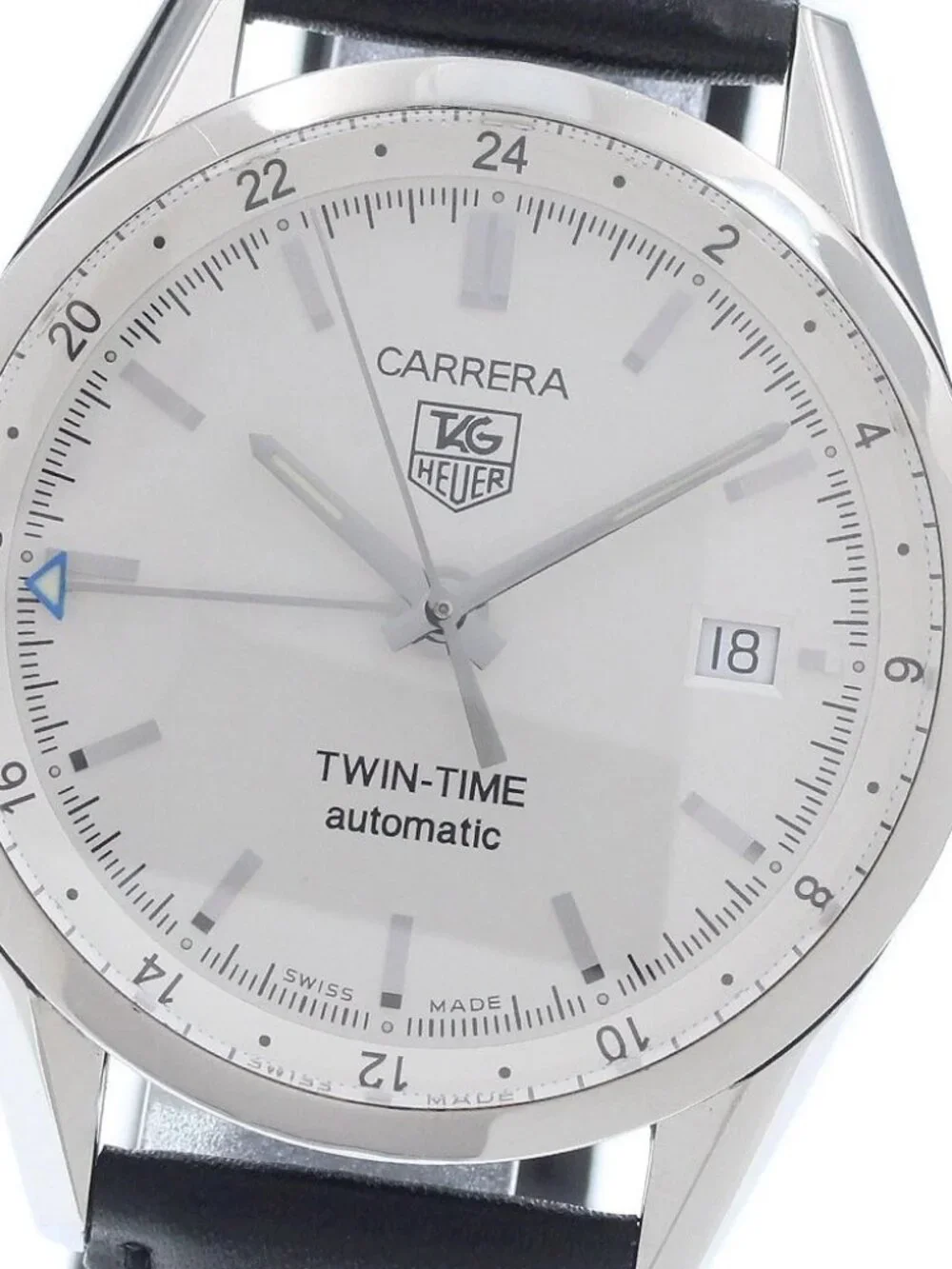 TAG HEUER Carrera TWIN-TIME WV2116-0 Date GMT Automatic Men's Watch_966218