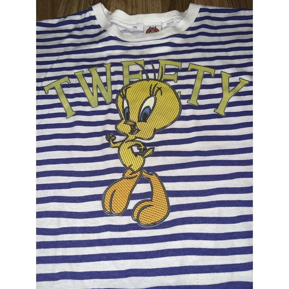 Tweety Bird Vintage VTG‎ 1997 T-Shirt Graphic Tee Shirt Looney Tunes EUC