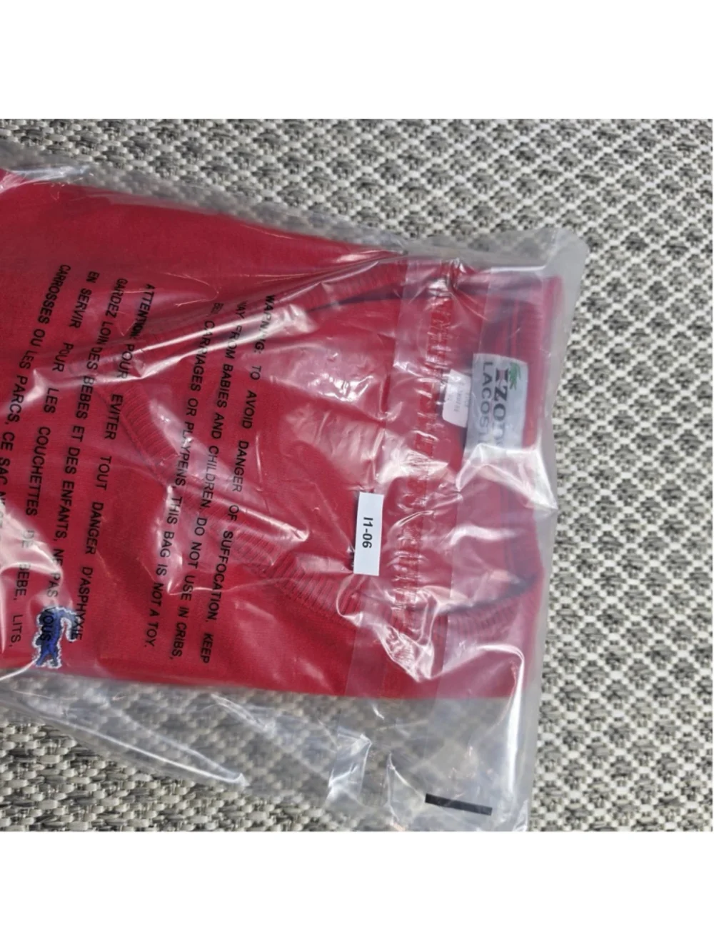 Izod vintage lacoste