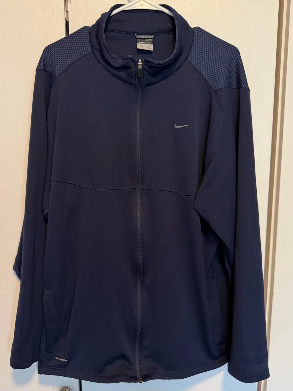Nike Midnight Navy Full-Zip Performance Jacket