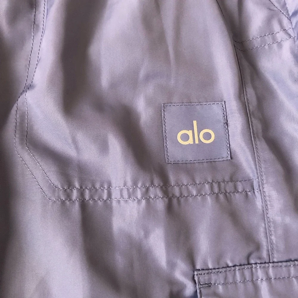 Alo Yoga International Wide Leg City Pant Infinity Blue S