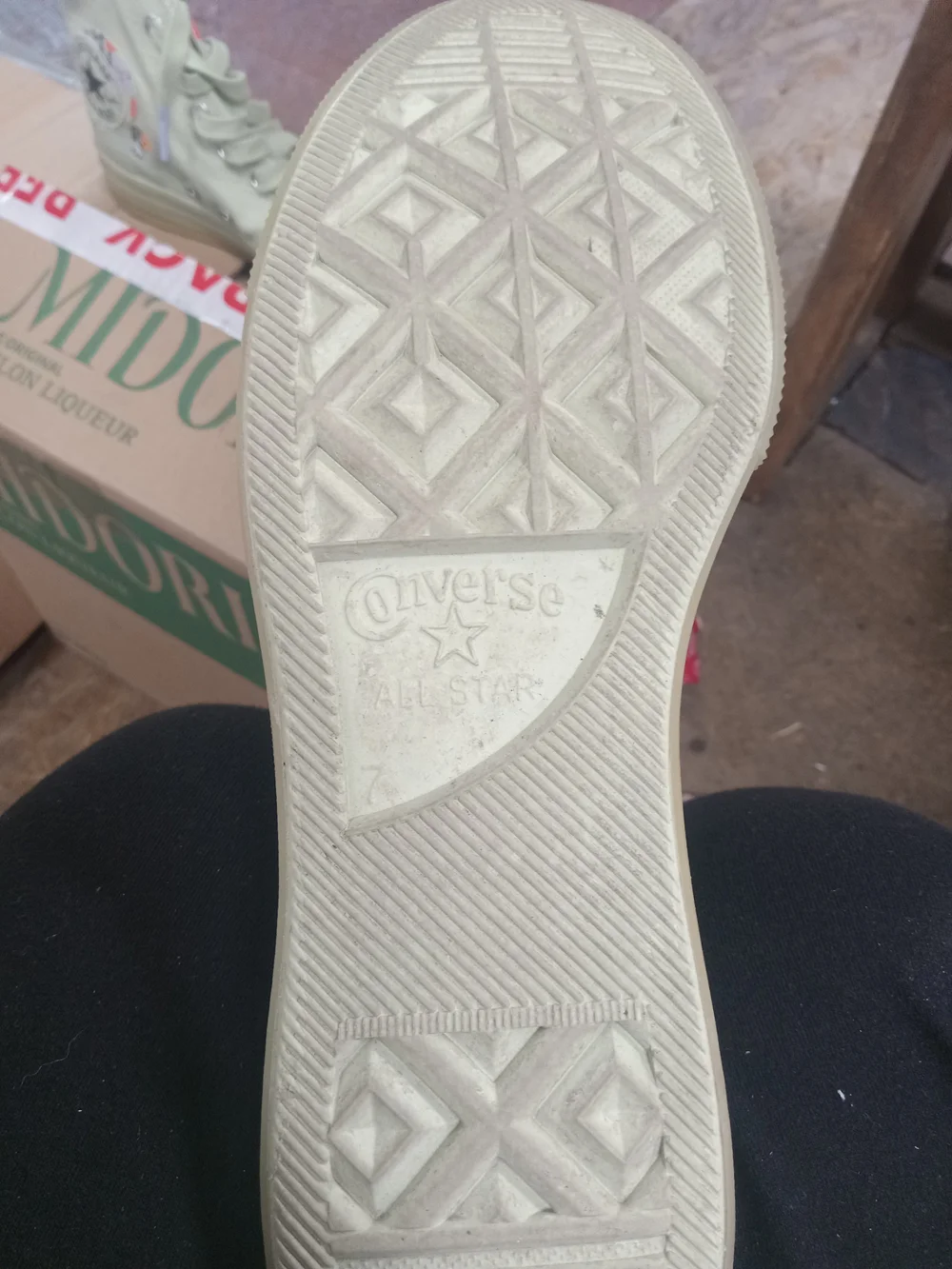 Converse women green
