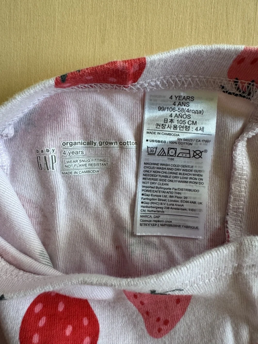 GAP size little