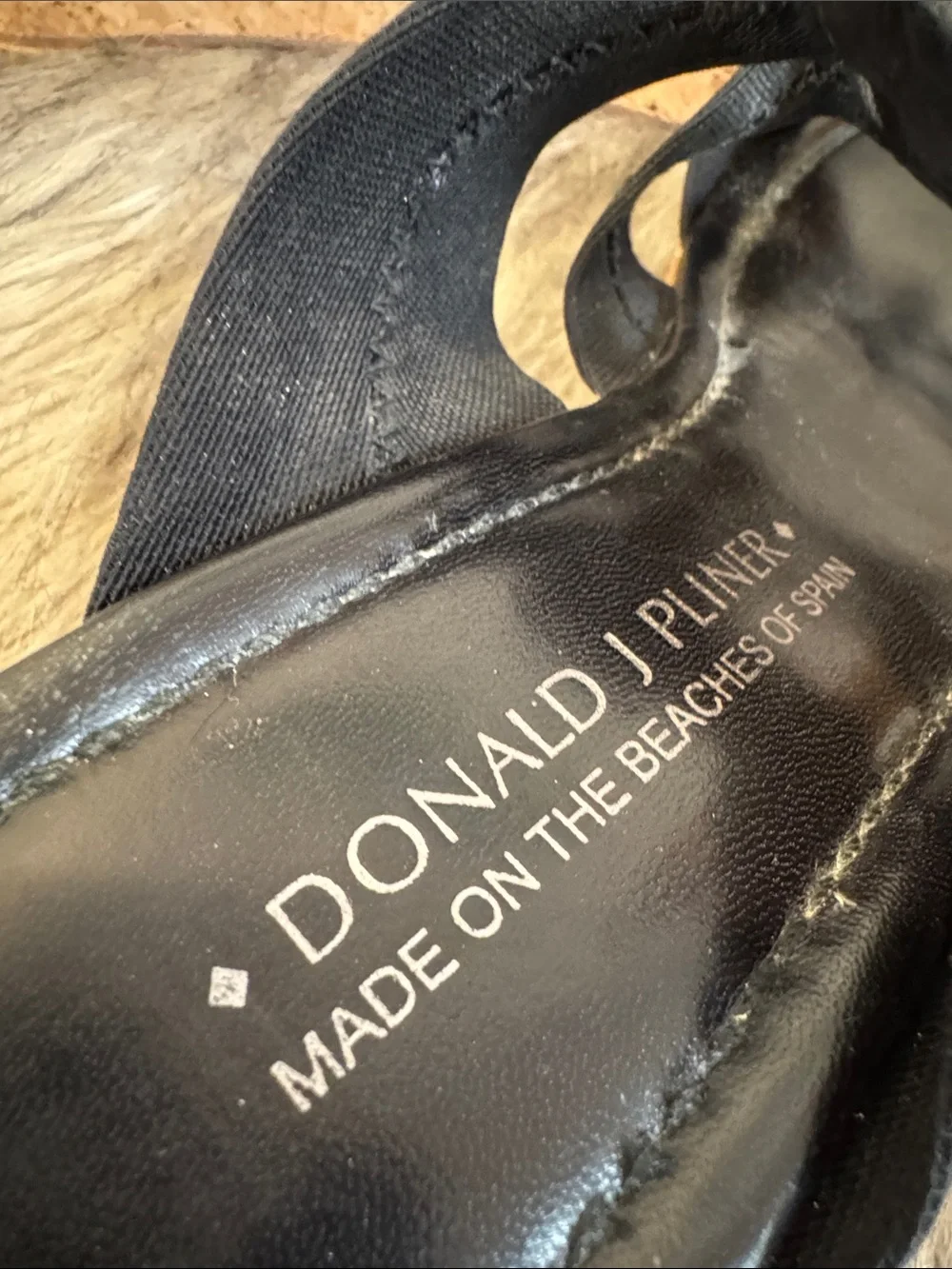 Donald J. Pliner stylish black