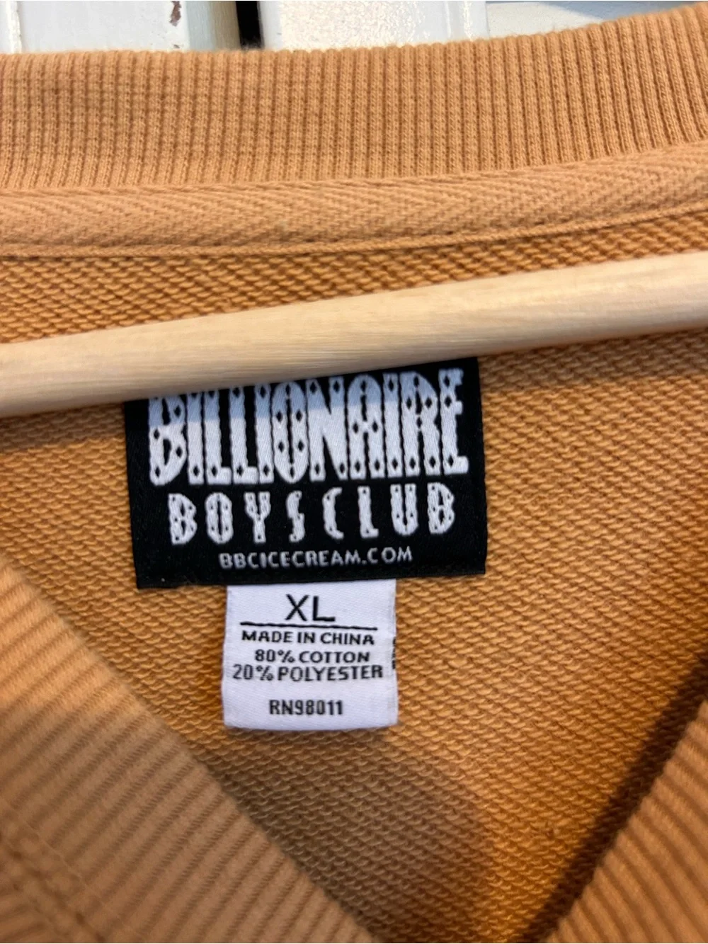 Billionaire Boys Club Heart & Mind Crewneck - Tan/Black