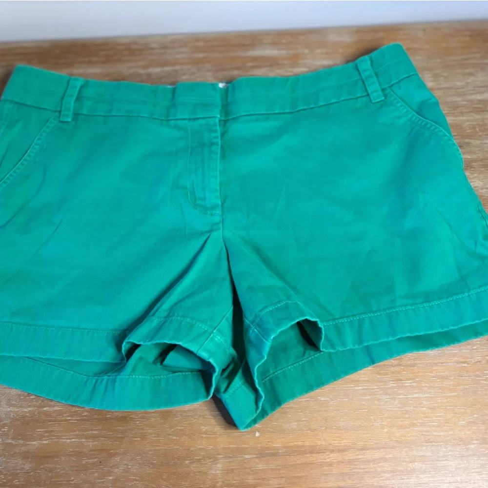 J. Crew Green Chino Women's Shorts‎ size 12