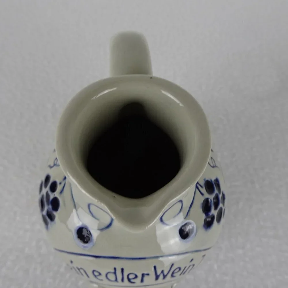 German Salt Glaze Wine Jug Pitcher 4.5