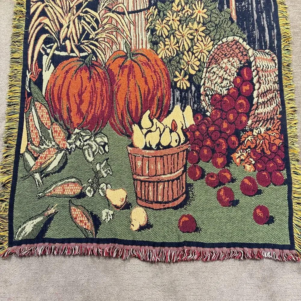 Unknown woven blanket