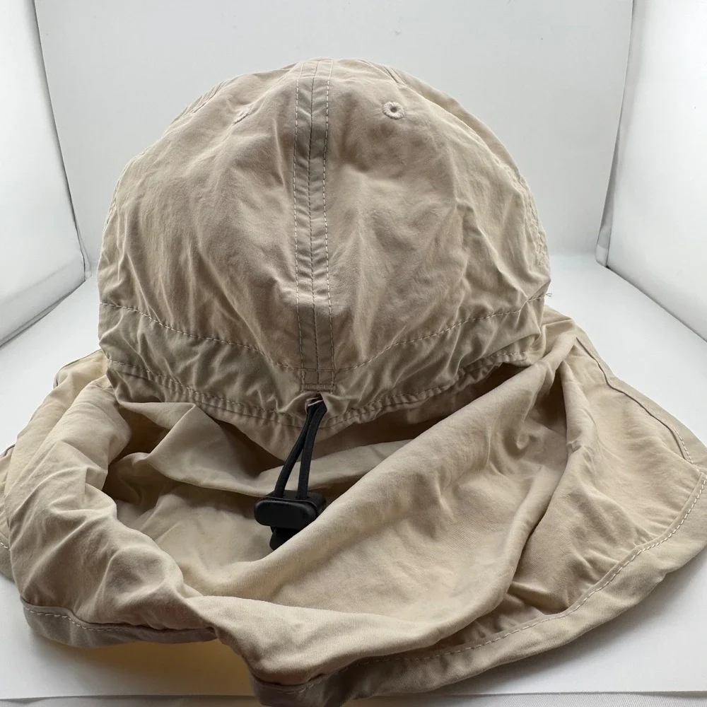 Columbia Sun Hat Unisex OS Tan Excellent Cachalot Neck Cape Fishing Hiking