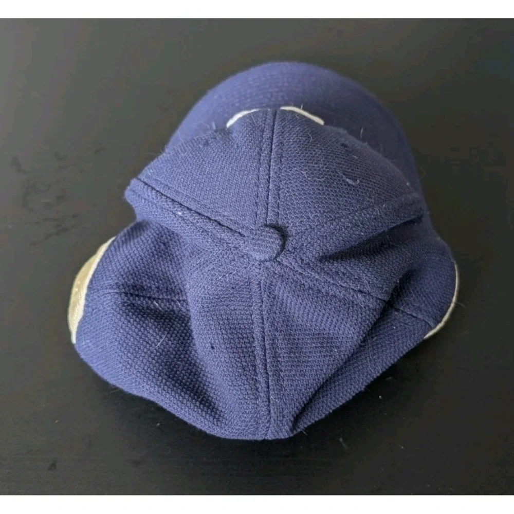 Milwaukee Brewers Blue New Era MLB Official Batting Practice Cap Hat S/M‎