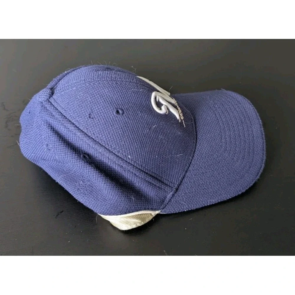 Milwaukee Brewers Blue New Era MLB Official Batting Practice Cap Hat S/M‎