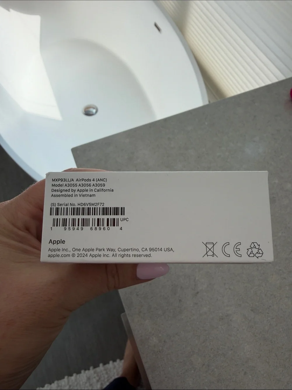 Apple wireless earbuds