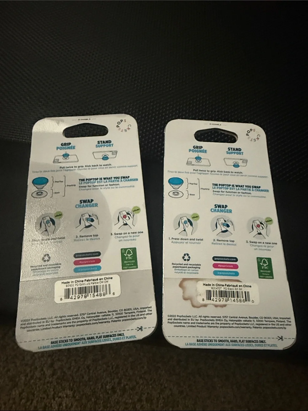 PopSocket two black swappable