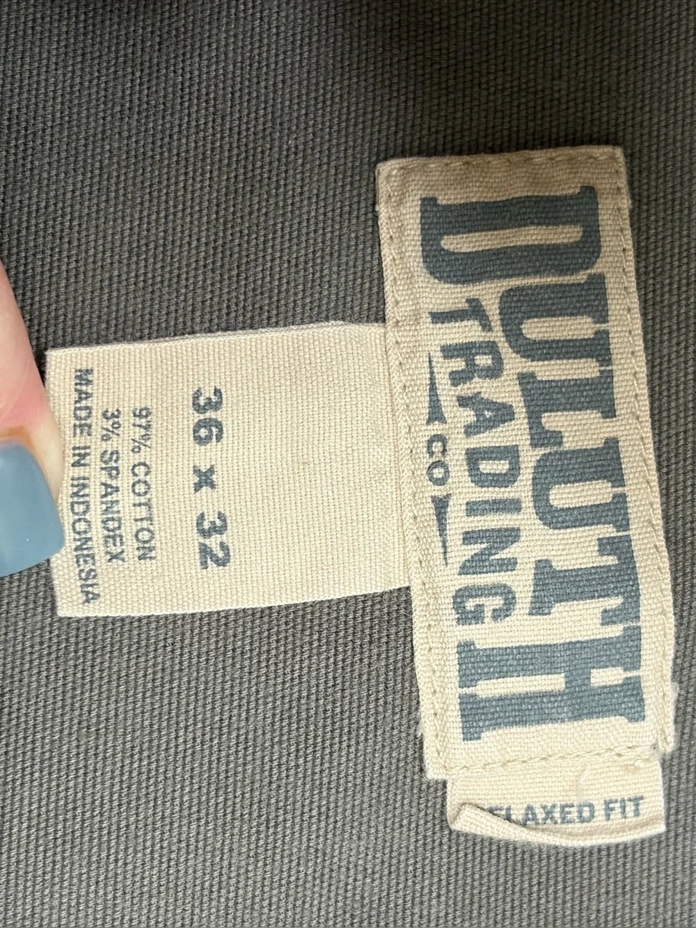 Duluth Trading Co flat front