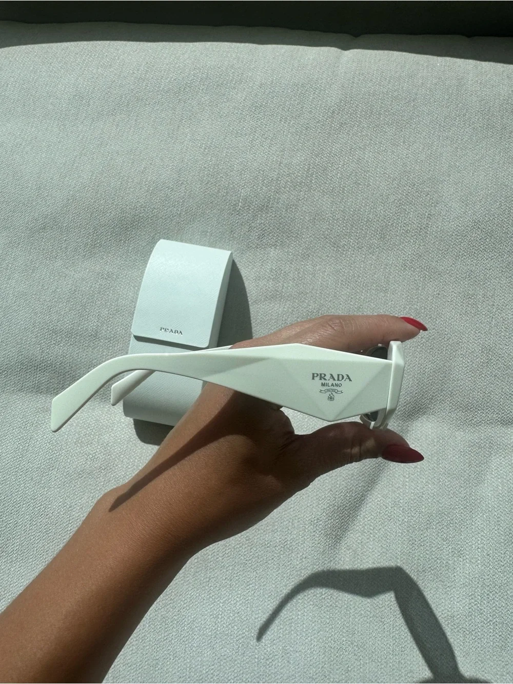 Prada stylish white