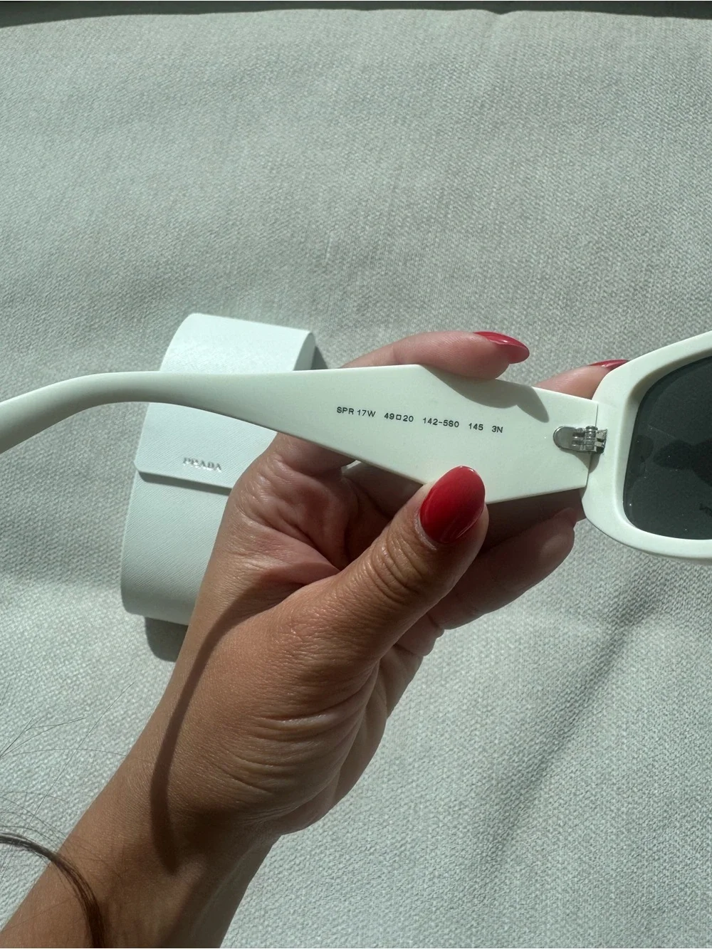 Prada stylish white