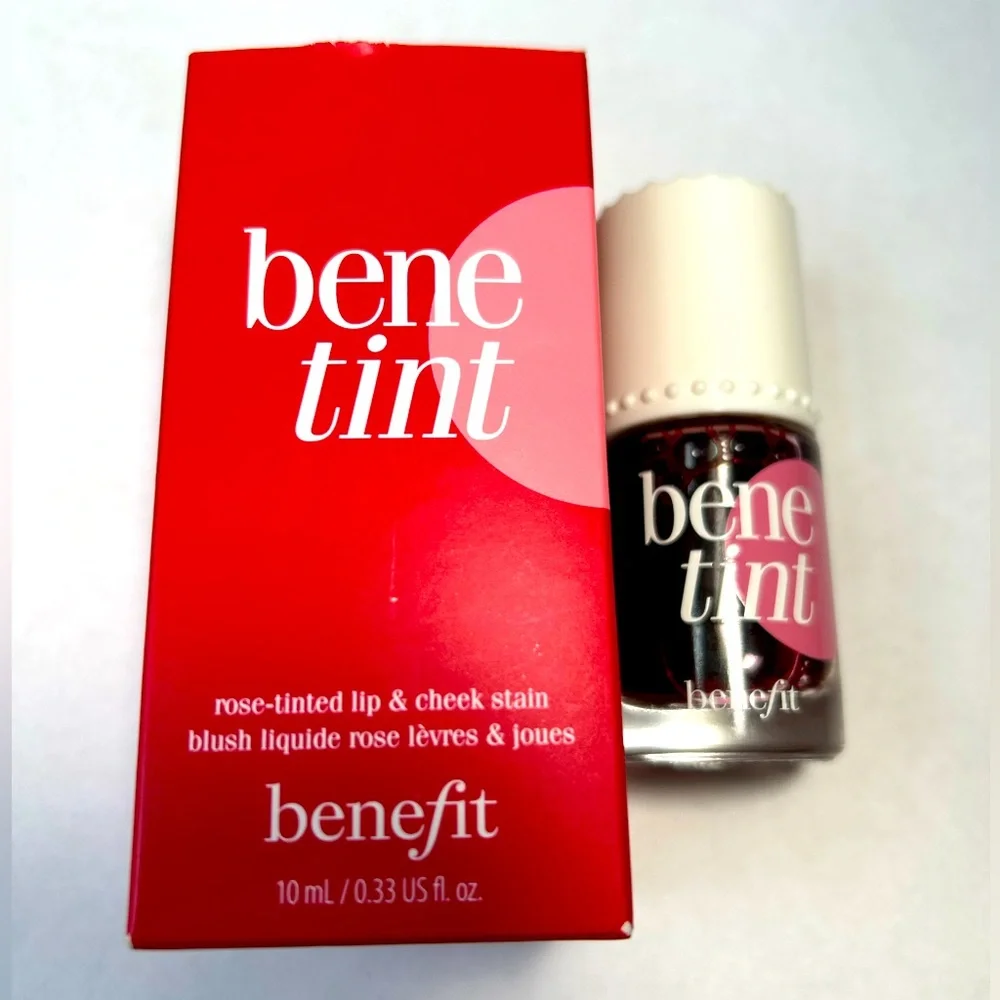 NWT🌷Benefit Benetint Liquid Lip + Blush Cheek Stain