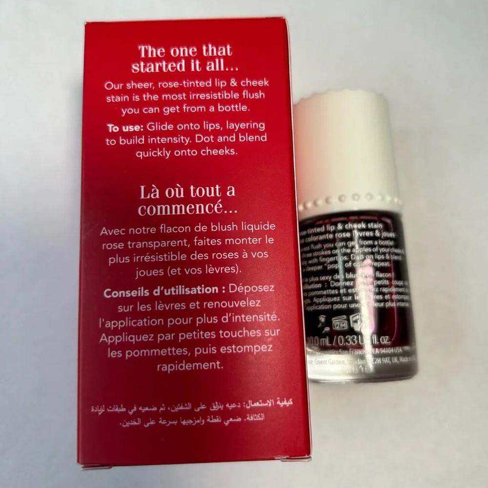 NWT🌷Benefit Benetint Liquid Lip + Blush Cheek Stain