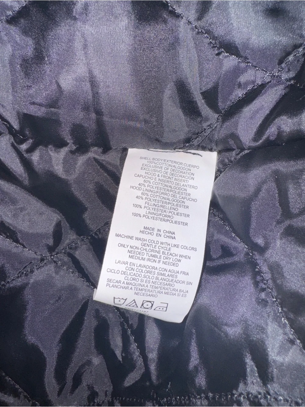 Wrangler placket piece brand