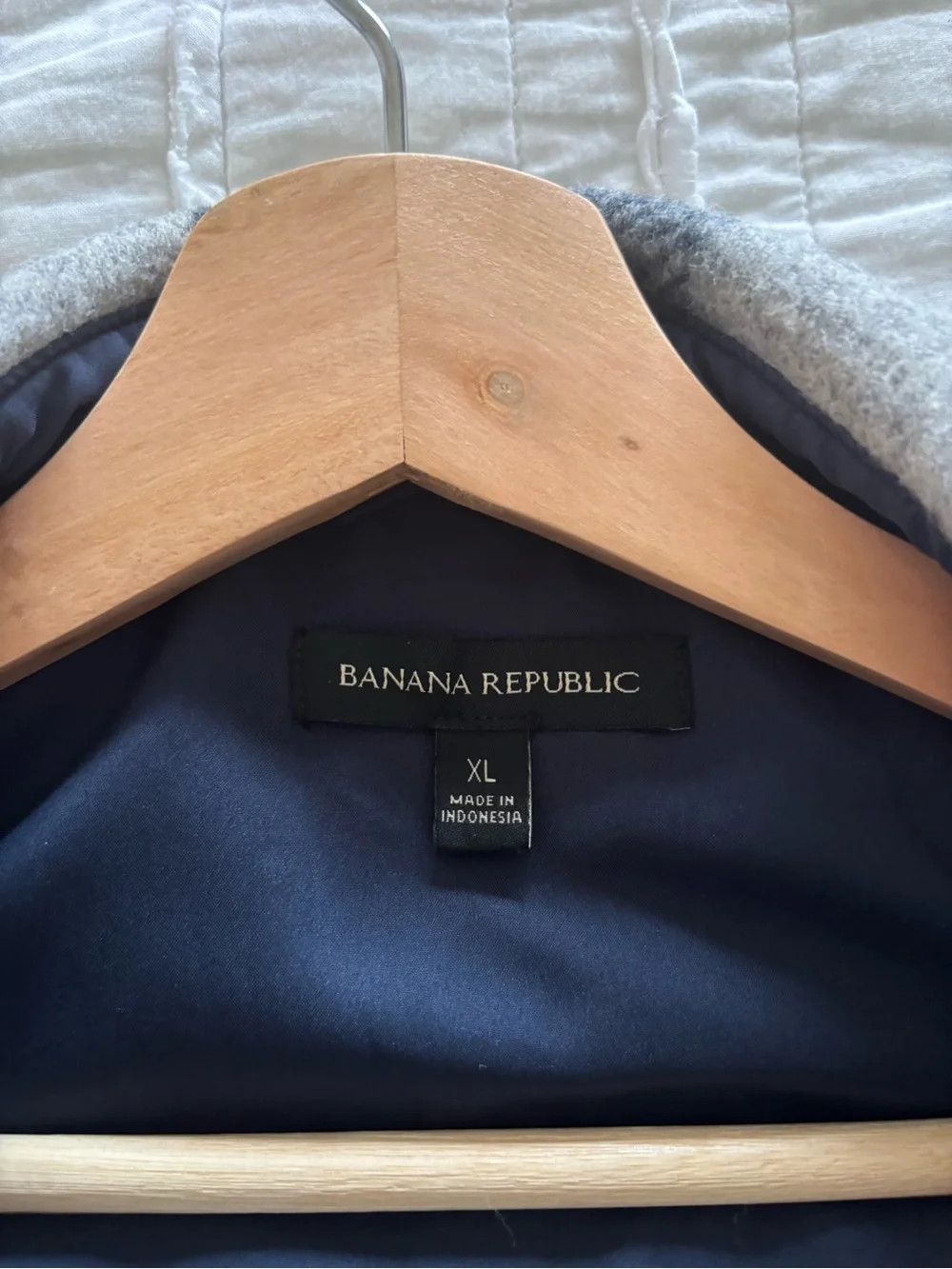Banana Republic plaid care