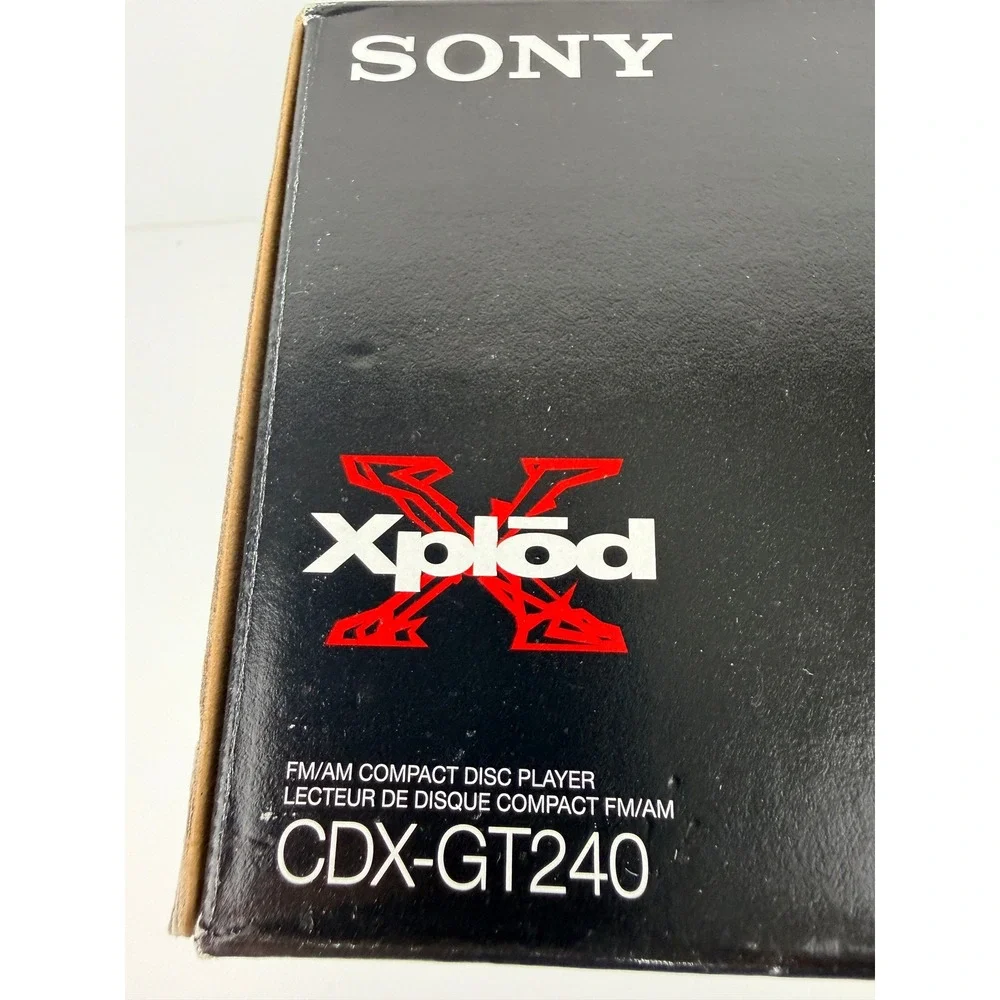 Sony complete xplod