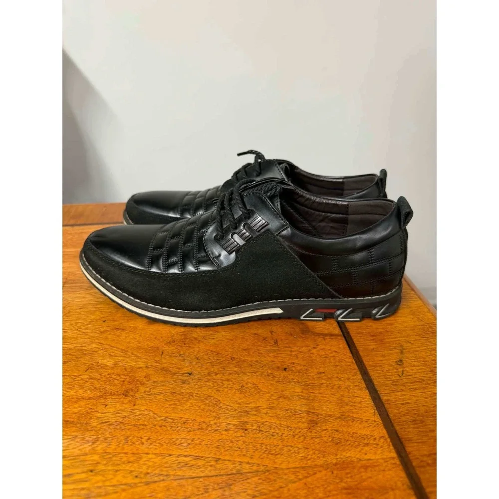 Gatsby black faux