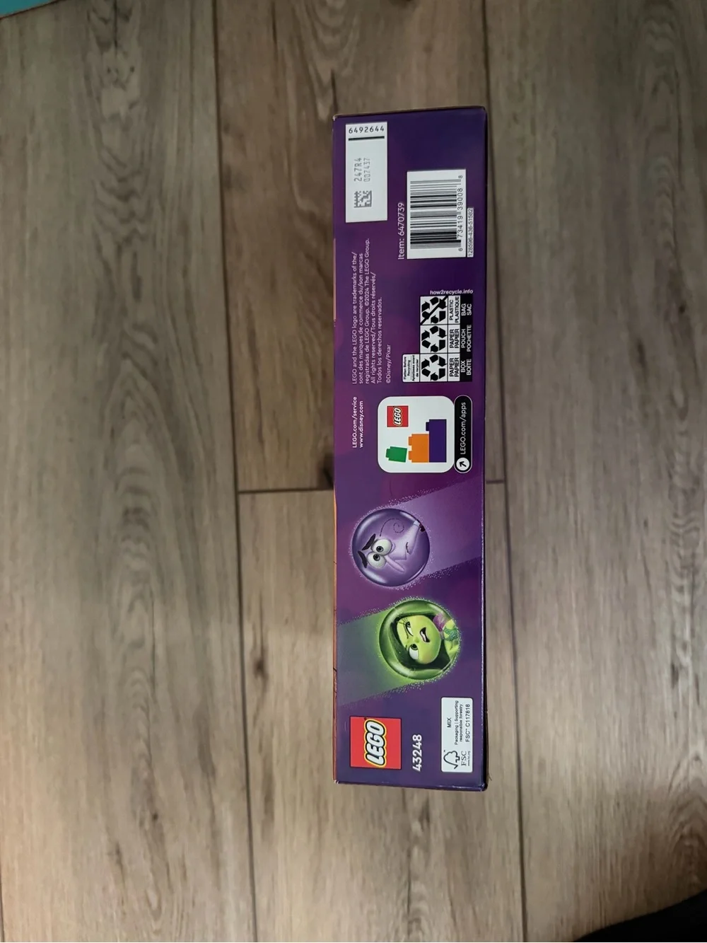 Lego inside out