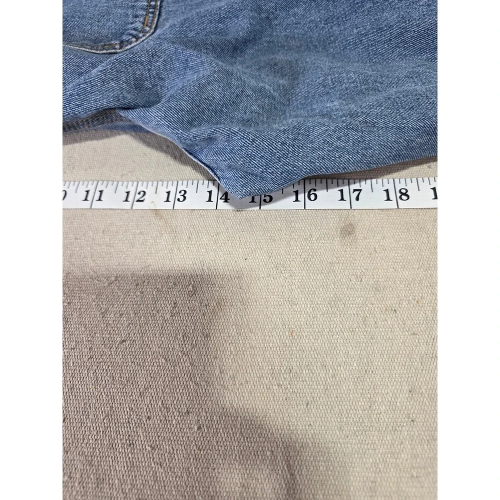 Wolverine Mens Carpenter Jeans 42x30 Blue Denim Workwear Hammer Loop Pants