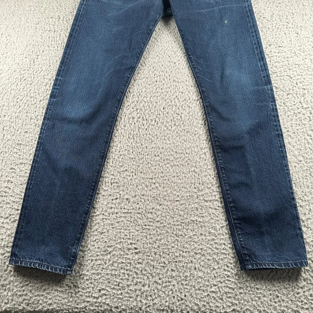 Simon Miller Men's Selvedge Narrow‎ Jeans Dark Wash 29x32 Made In USA Button Fly