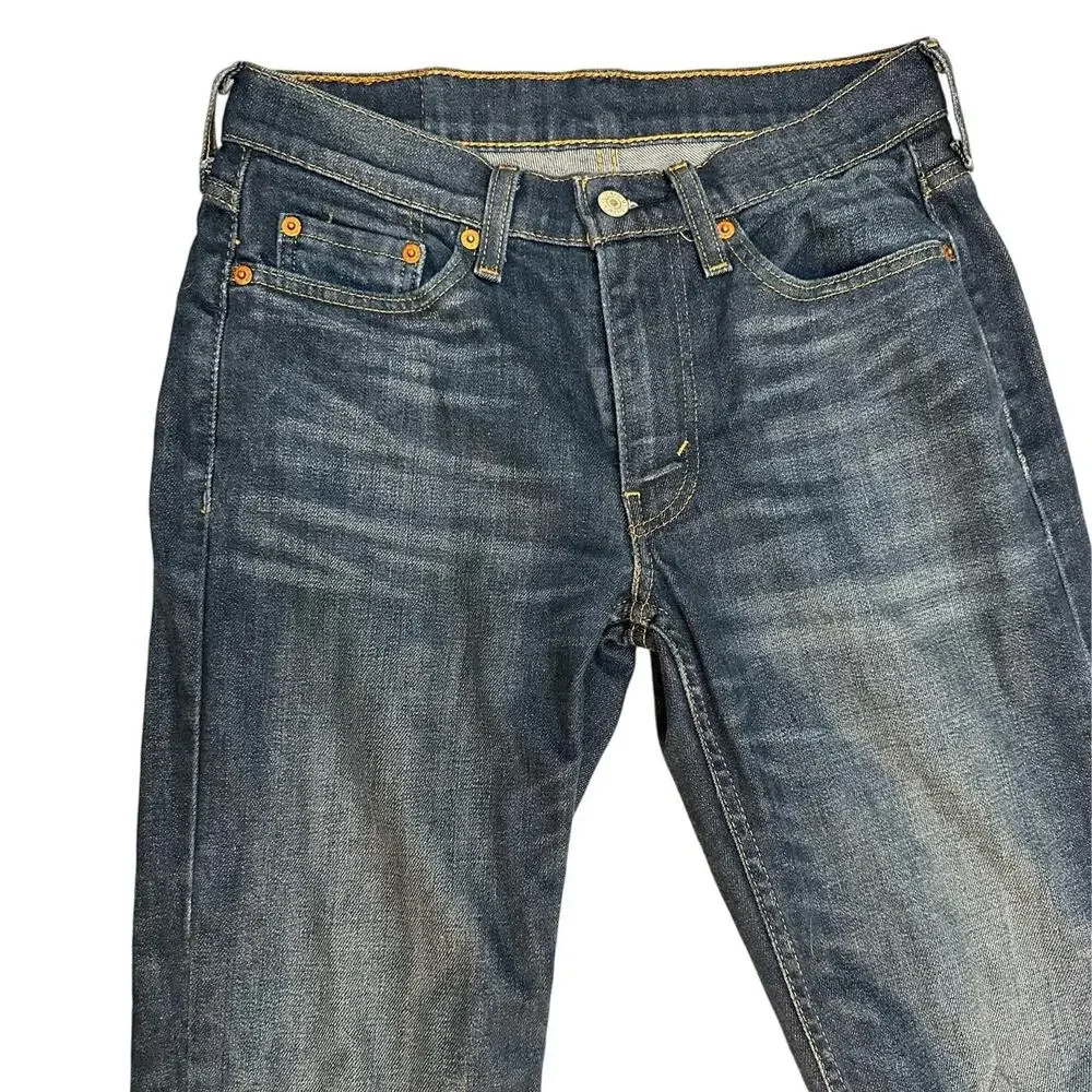 Levi's Dark Wash 514 Straight Leg Jeans Men's 29 x 30