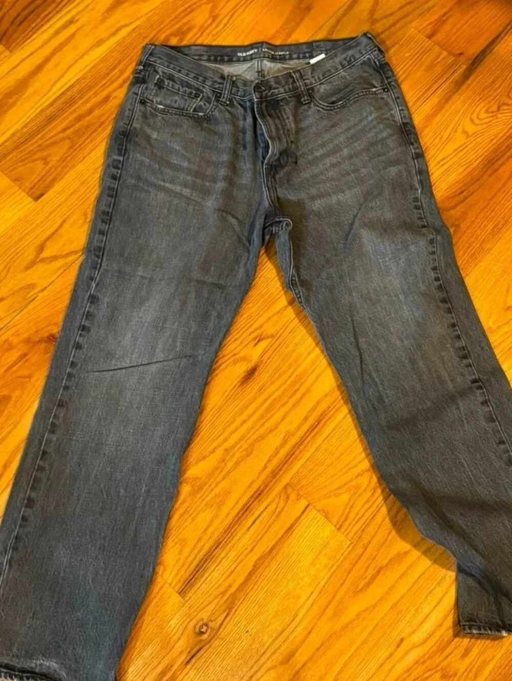 Old Navy Men's Charcoal Straight Jeans