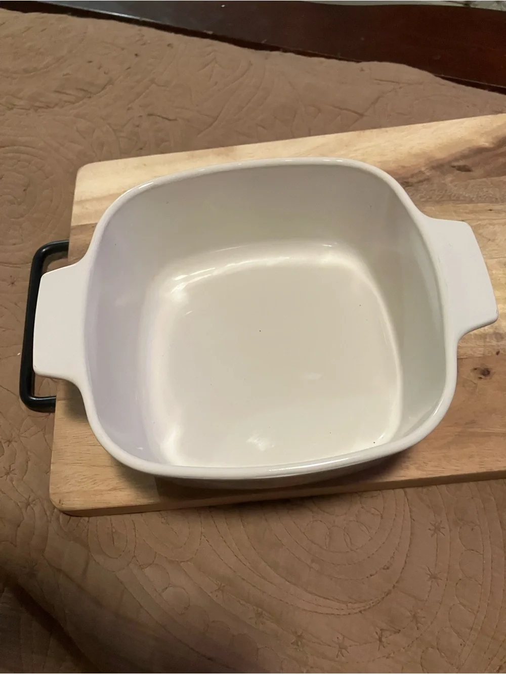 Corningware ceramic casserole