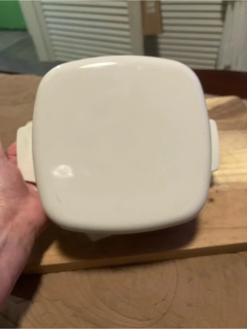 Corningware ceramic casserole