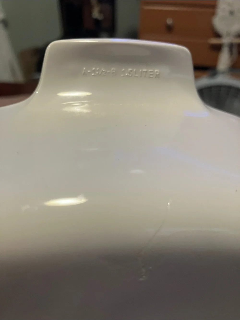 Corningware ceramic casserole