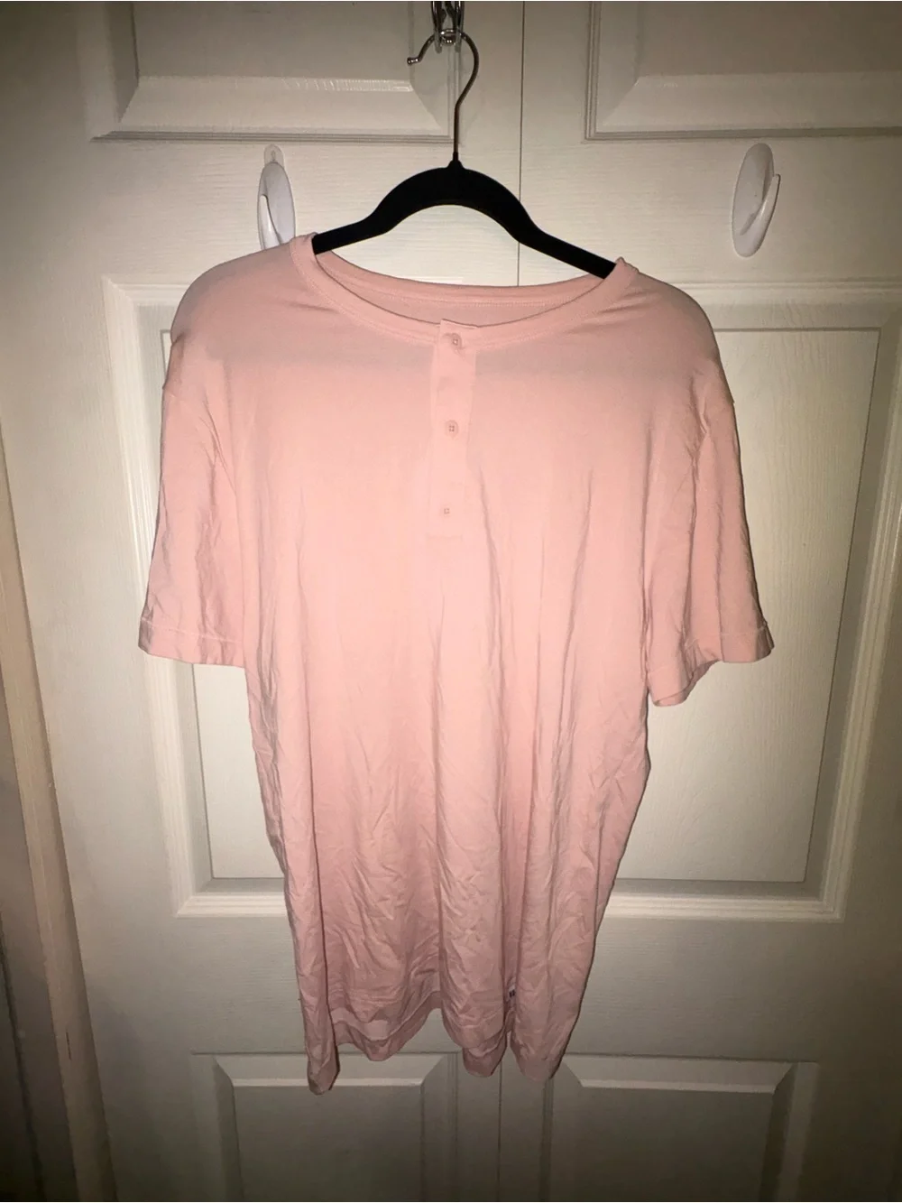 NOBULL Men's Lightweight Short-Sleeve Henley Tee;