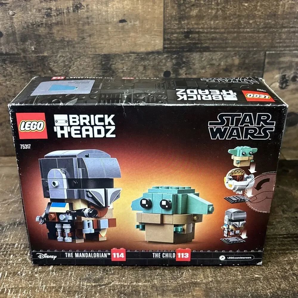 Lego Star Wars: Brick Headz The Mandalorian and the Child - Set 75317