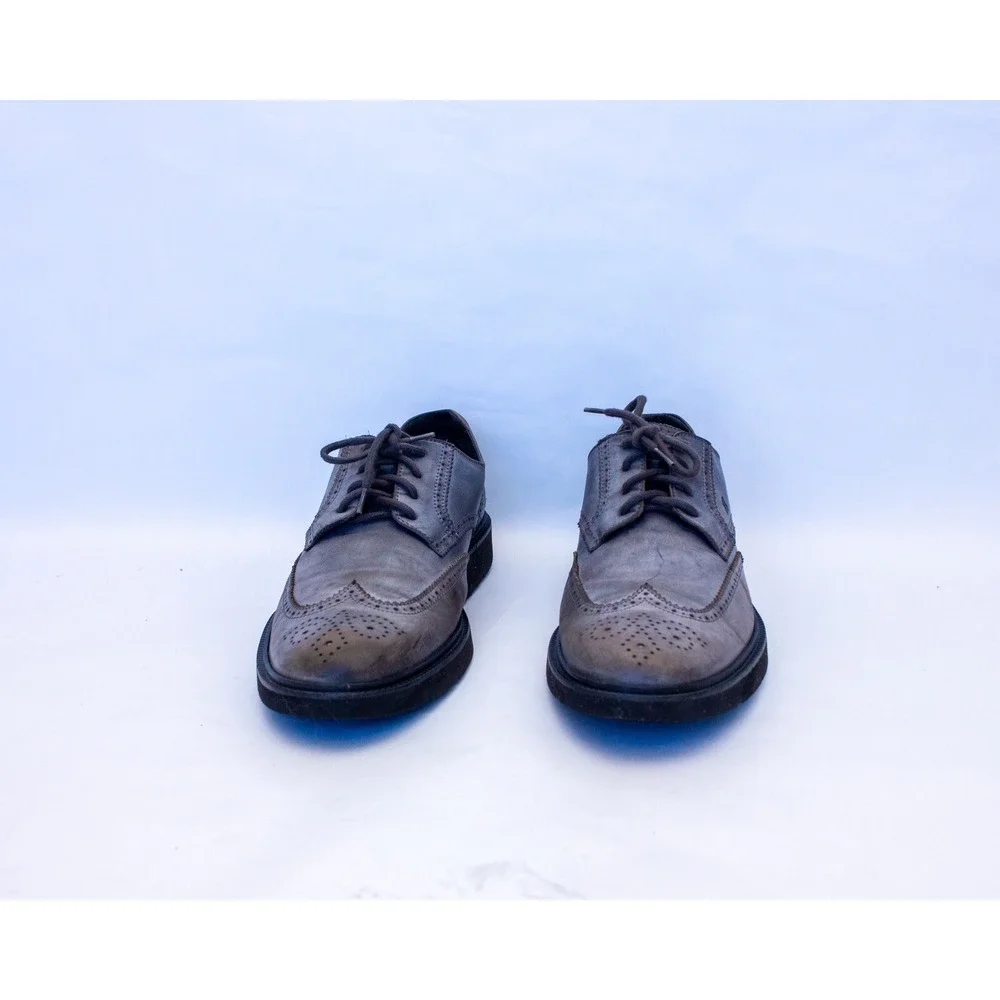 465$‎ HOGAN Chunky Sole Distressed Brogues Sz 10