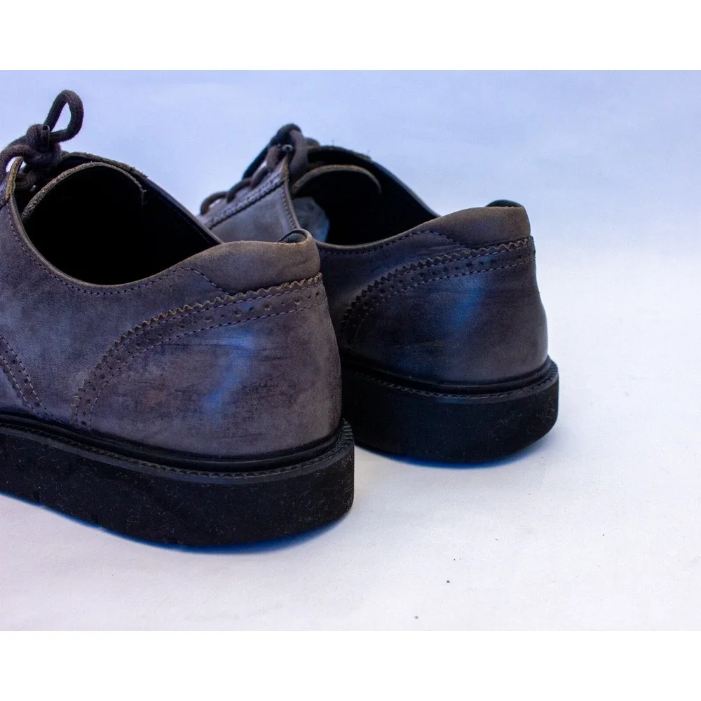 465$‎ HOGAN Chunky Sole Distressed Brogues Sz 10