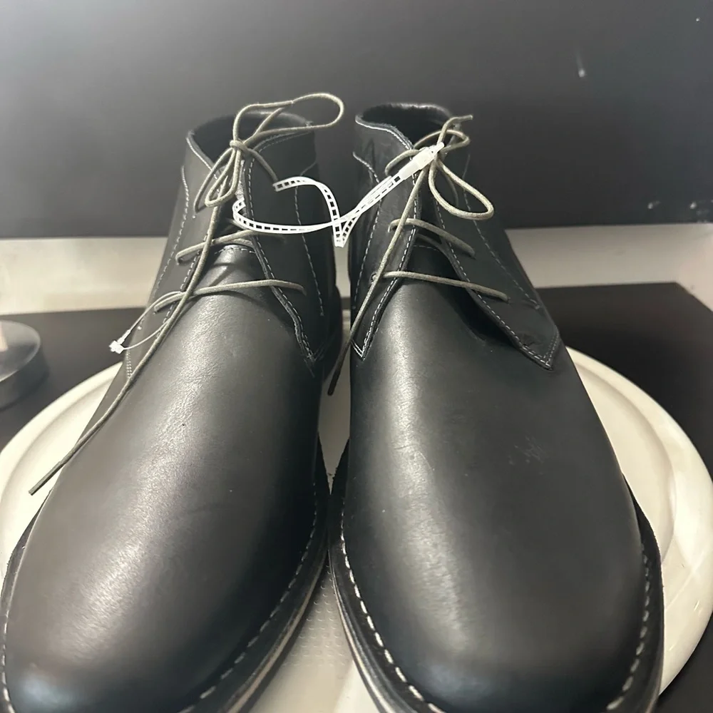 🆕Steve Madden Harken Chukka Leather Boots