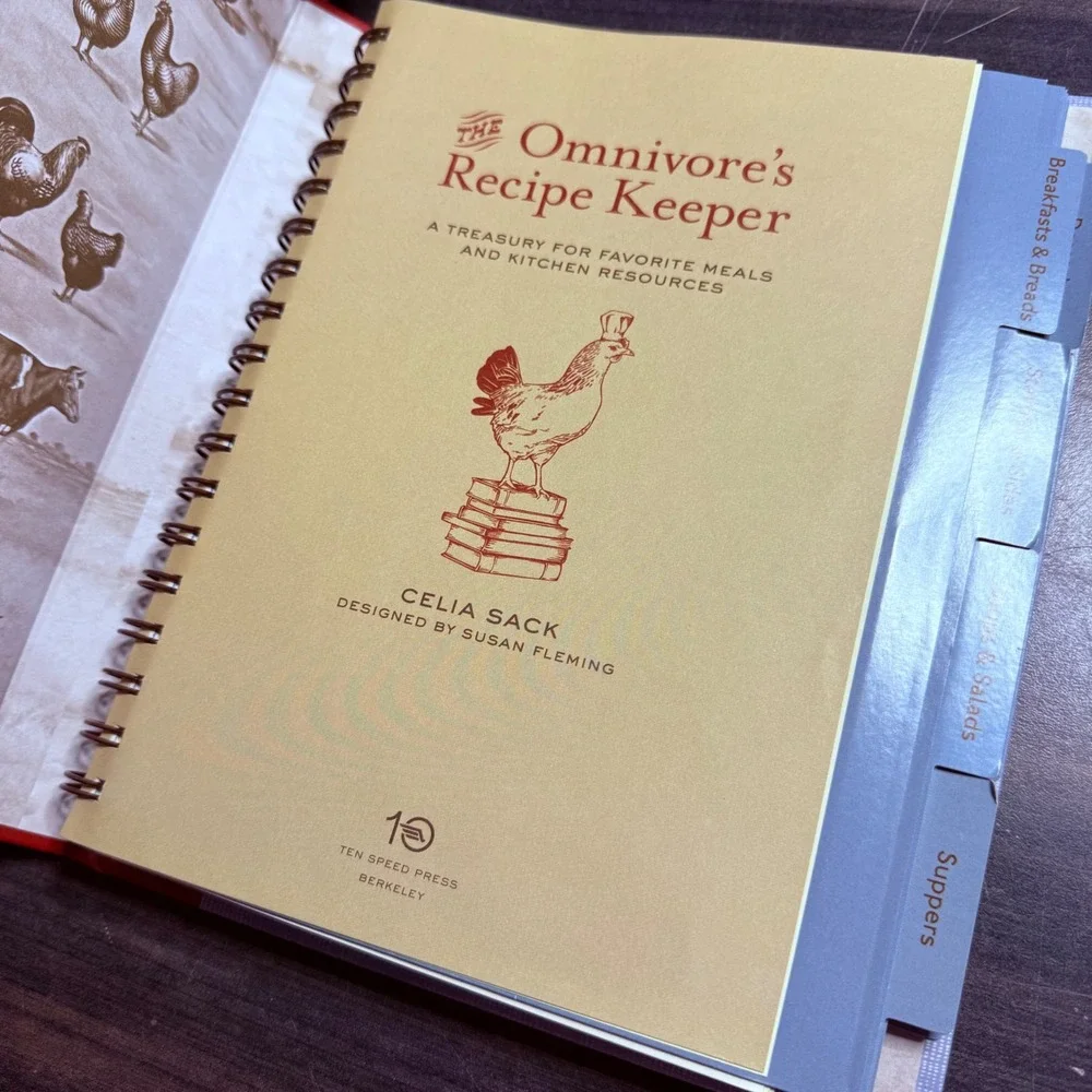 Ten Speed Press omnivore recipe
