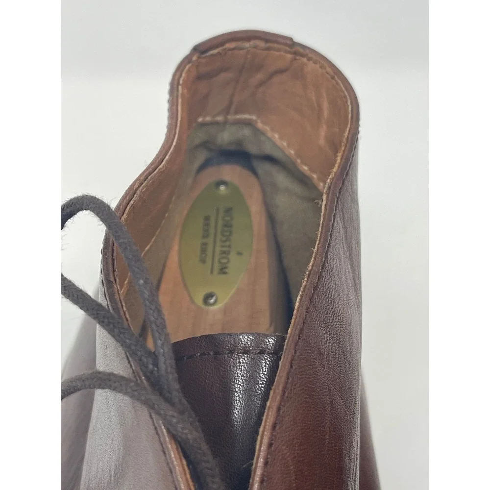 Aldo Chukka Boots Mens Brown Leather Good Lace Up‎ Desert Boots