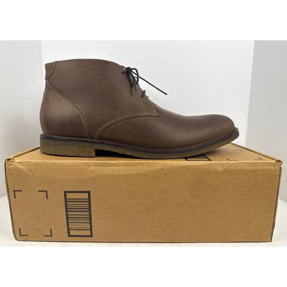 Johnston‎ & Murphy Men's Copeland Chukka 25-1870 Brown Leather Size 15M